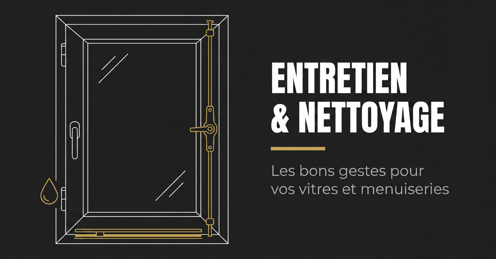 Illustration de l'article Entretien et nettoyage des vitres et menuiseries : les bons gestes